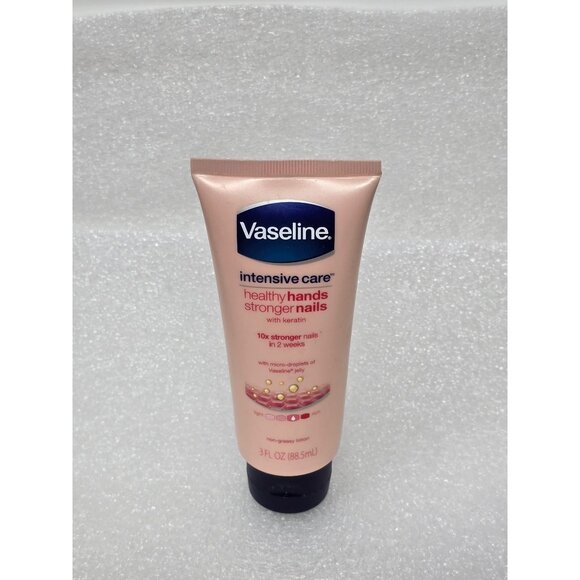 Vaseline Intensive Care Healthy Hands Stronger Nails Lotion With Keratin 3 Fl Oz - Picture 1 of 2